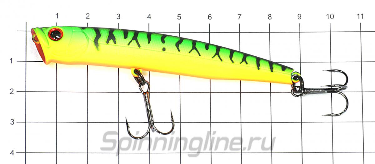 Воблер Zipbaits Skinny Pop 821R - фото на размерной линейке (цвет может отличаться) 1