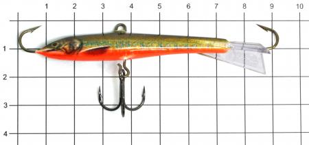 Балансир Rapala W09/MG - фотография приманки на линейке