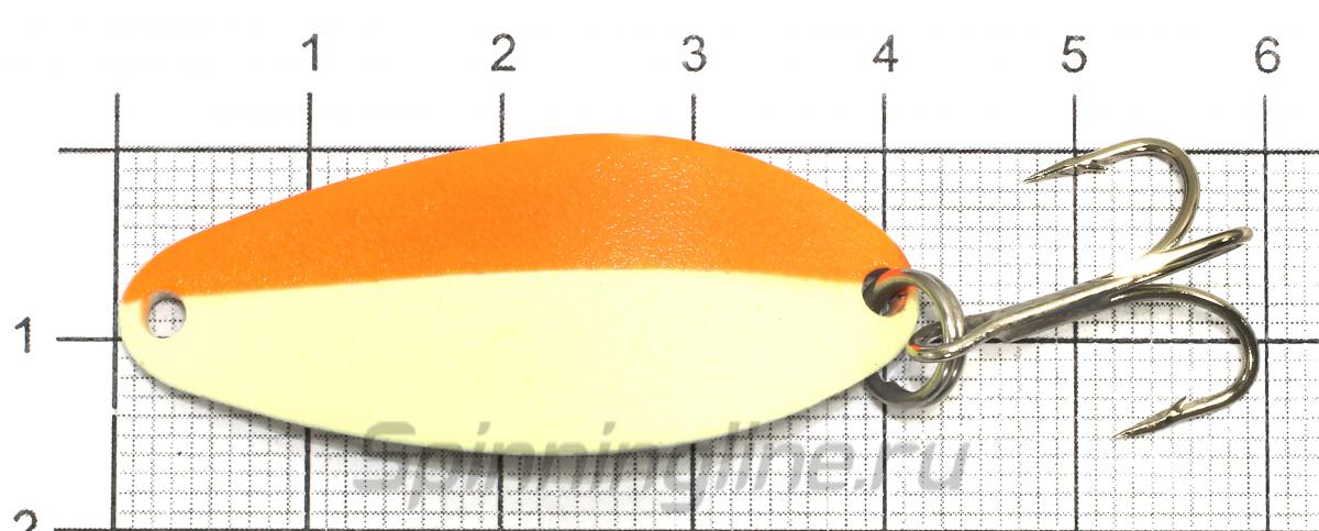 Блесна Acme Little Cleo C 140 MPR - фото на размерной линейке (цвет может отличаться) 1