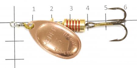 Lukris - Блесна Reder Metal 2 c - фотография приманки на линейке