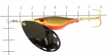 Extreme Fishing - Блесна Obsolute Addiction 15гр BN-G - фотография приманки на линейке