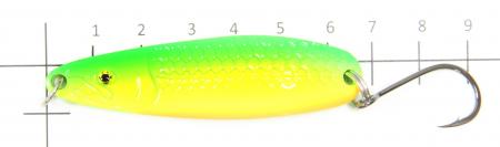 Daiwa - Блесна Wise Masau 30 Perch - фотография приманки на линейке