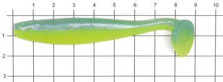 Lucky John - Приманка Minnow 84/T05 - фотография приманки на линейке