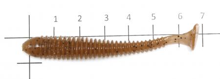 Trout Pro - Приманка Suimono 75/002 - фотография приманки на линейке