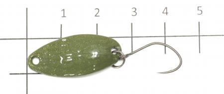 Silver Bream - Блесна MS Buggy 3,6гр 220 - фотография приманки на линейке