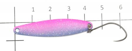 SV Fishing - Блесна Flash Line 3,6гр PS14 - фотография приманки на линейке