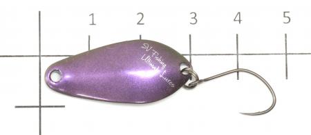 SV Fishing - Блесна Koketka 3,8гр CH02 - фотография приманки на линейке