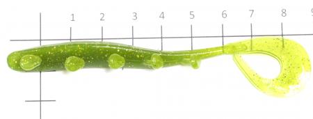 Apetito Baits - Приманка Dragon 110 10 - фотография приманки на линейке