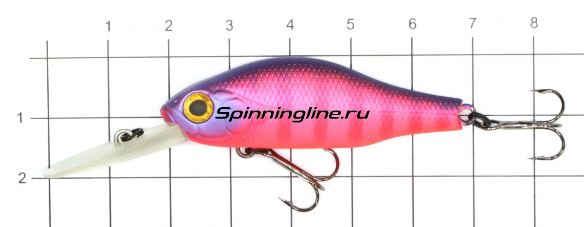 Воблер Zipbaits Khamsin Jr. 50 DR 537R - фото на размерной линейке (цвет может отличаться) 1