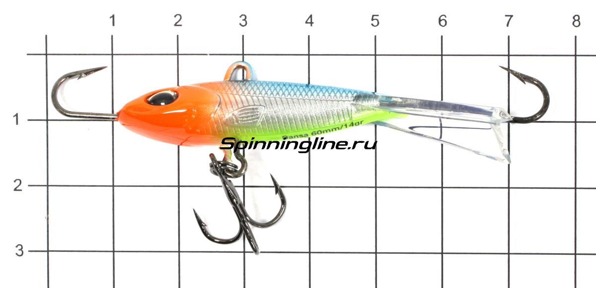 Балансир Usami Dansa Pike Special 60 W05 - фото на размерной линейке (цвет может отличаться) 1