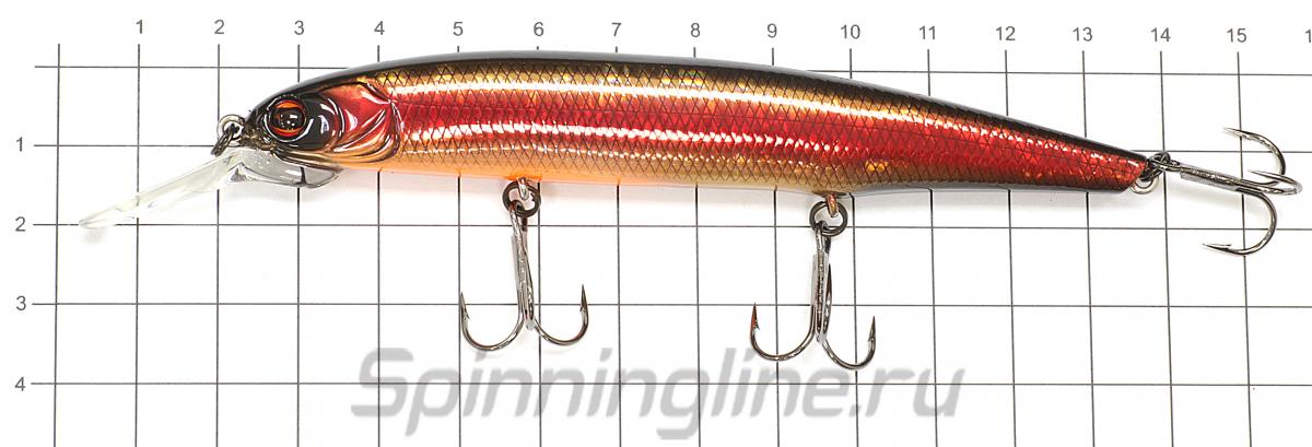 Воблер Super Dardo 115SP 190 - фото на размерной линейке (цвет может отличаться) 1