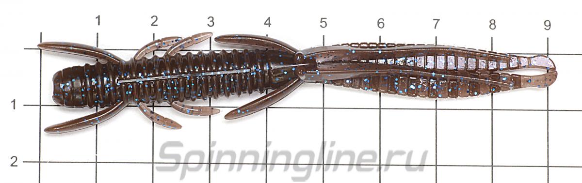 Приманка Lucky John Hogy Shrimp 89/SB05 - фото на размерной линейке (цвет может отличаться) 1