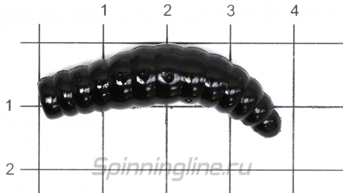Приманка Akara Trout Time Maggot 1,6" 445 Tu-Frutti - фото на размерной линейке (цвет может отличаться) 1