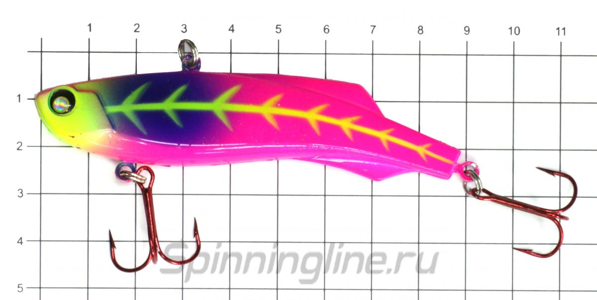 Воблер Akara Soft Vib 95 A67 - фото на размерной линейке (цвет может отличаться) 1