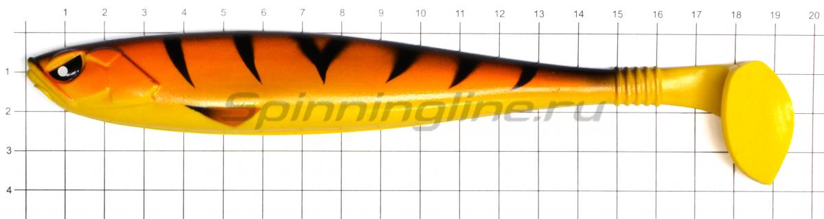 Приманка Lucky John Basara Soft Swim 190/PG10 Big Box - фото на размерной линейке (цвет может отличаться) 1