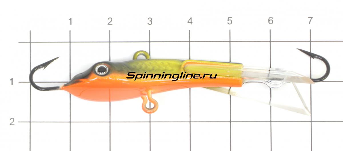 Балансир Narval Frost Husky 7 20гр 009-Shrimp - фото на размерной линейке (цвет может отличаться) 1