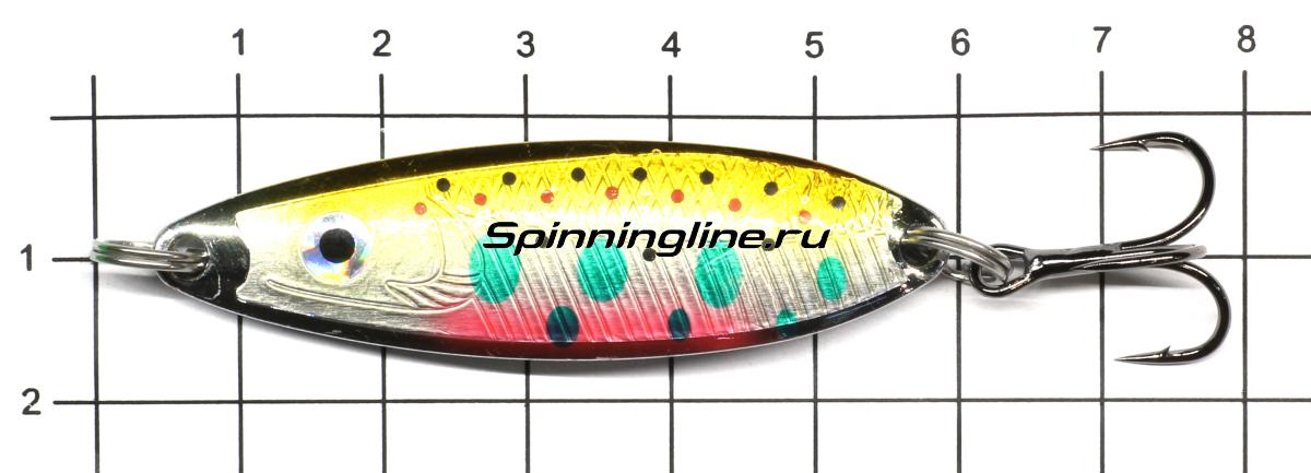 Блесна Stinger Salar 14гр 001 - фото на размерной линейке (цвет может отличаться) 1