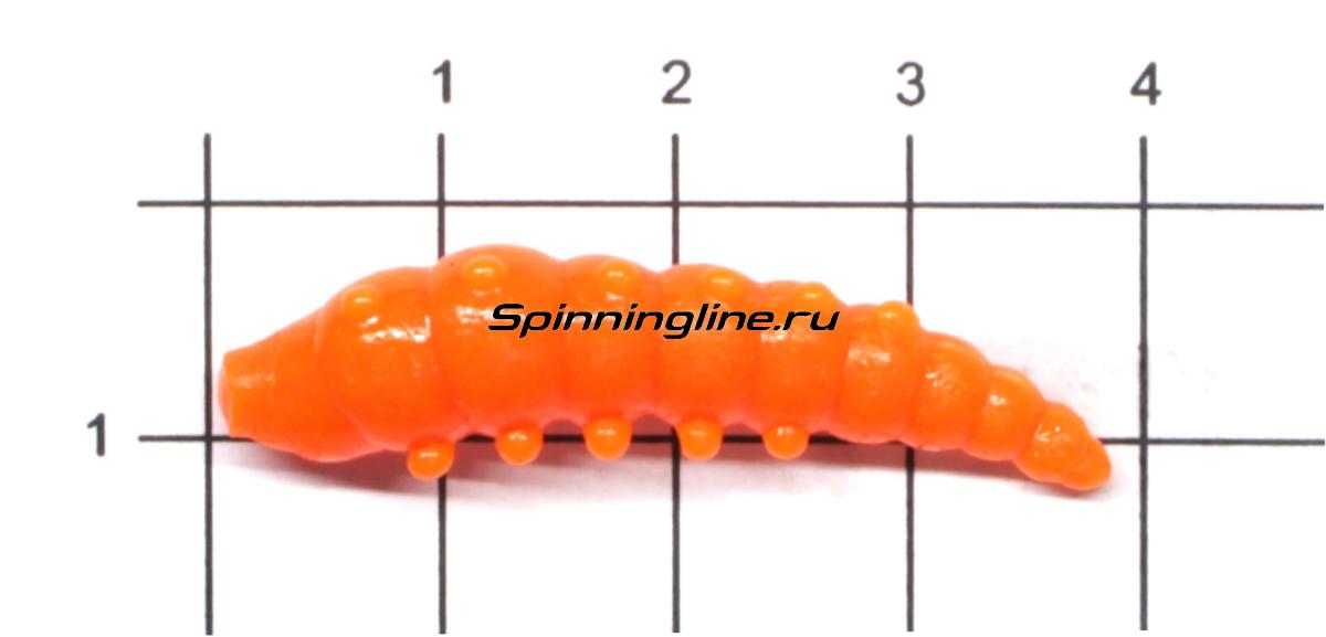 Приманка Soorex Pro Major 36 оранжевое свечение - фото на размерной линейке (цвет может отличаться) 1