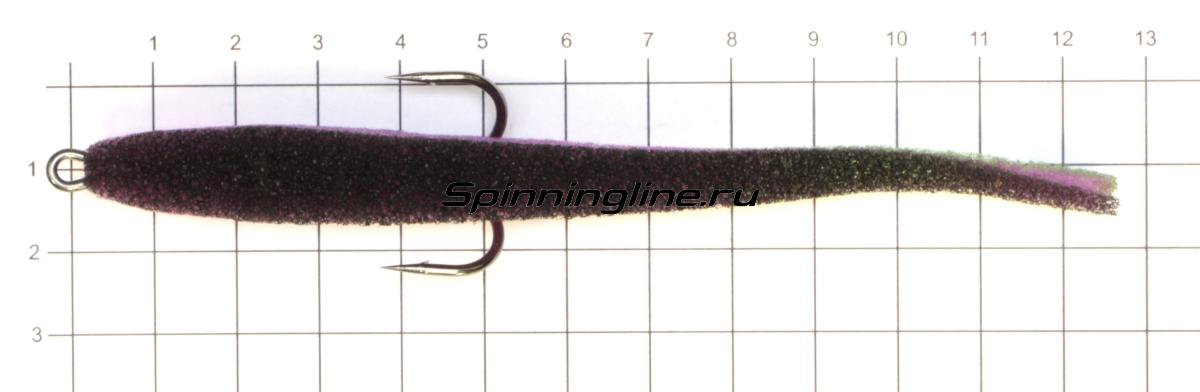 Поролоновая рыбка Jig It 125 119 упаковка 4 штуки - фото на размерной линейке (цвет может отличаться) 1