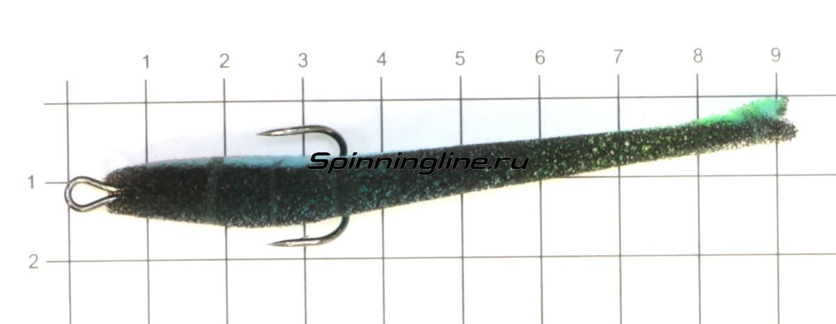 Поролоновая рыбка Jig It 88 104 упаковка 5 штук - фото на размерной линейке (цвет может отличаться) 1