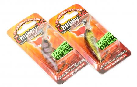 Jackall - Воблер Diving Chubby Minnow 35SP matt tiger - фотография упаковки