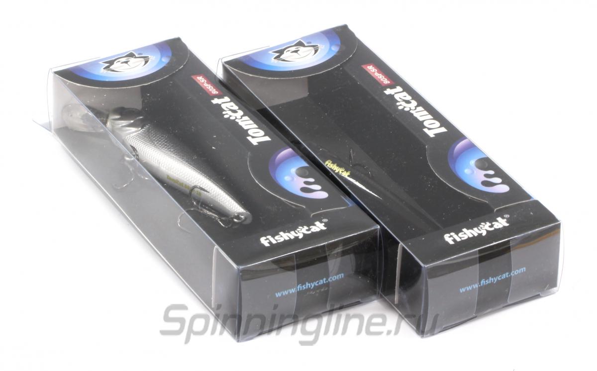 Воблер Fishycat Tomcat 80SP SR R16 - Данное фото демонстрирует вид упаковки, а не товара. Товар на фото может отличаться по цвету, комплектации и т.д. Дизайн упаковки может быть изменен производителем 1