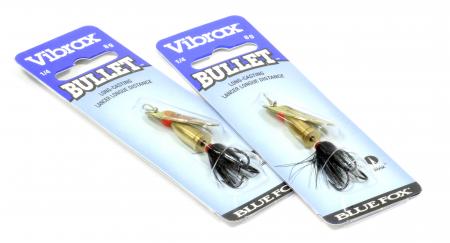 Blue Fox - Блесна Vibrax Bullet Fly 02 FRB 8гр - фотография упаковки