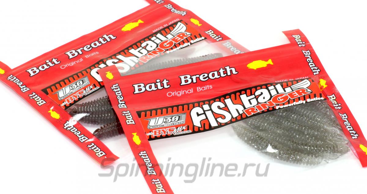 Приманка Bait Breath Fish Tail 2" clear/glow/red S824 - Данное фото демонстрирует вид упаковки, а не товара. Товар на фото может отличаться по цвету, комплектации и т.д. Дизайн упаковки может быть изменен производителем 2