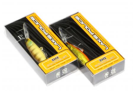 Jackall - Воблер DD Squirrel 67 hl gold&black - фотография упаковки