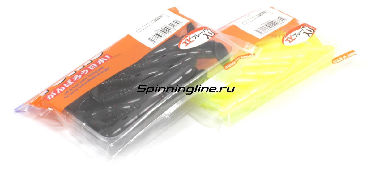 Приманка Reins Rockvibe Shad 3" 406 Boil Shrimp - Данное фото демонстрирует вид упаковки, а не товара. Товар на фото может отличаться по цвету, комплектации и т.д. Дизайн упаковки может быть изменен производителем 1