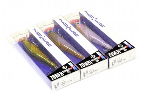 Major Craft - Воблер Zoner Minnow 90SP 05 Rainbow - фотография упаковки