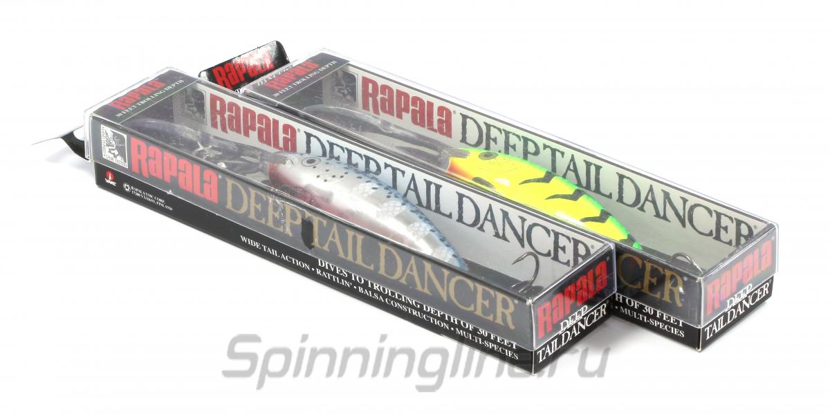 Воблер Rapala Tail Dancer 09 HC - Данное фото демонстрирует вид упаковки, а не товара. Товар на фото может отличаться по цвету, комплектации и т.д. Дизайн упаковки может быть изменен производителем 1