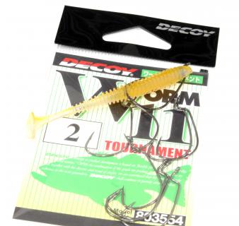 Allvega - Приманка Skinny Tail 50 green pumpkin - фотография упаковки