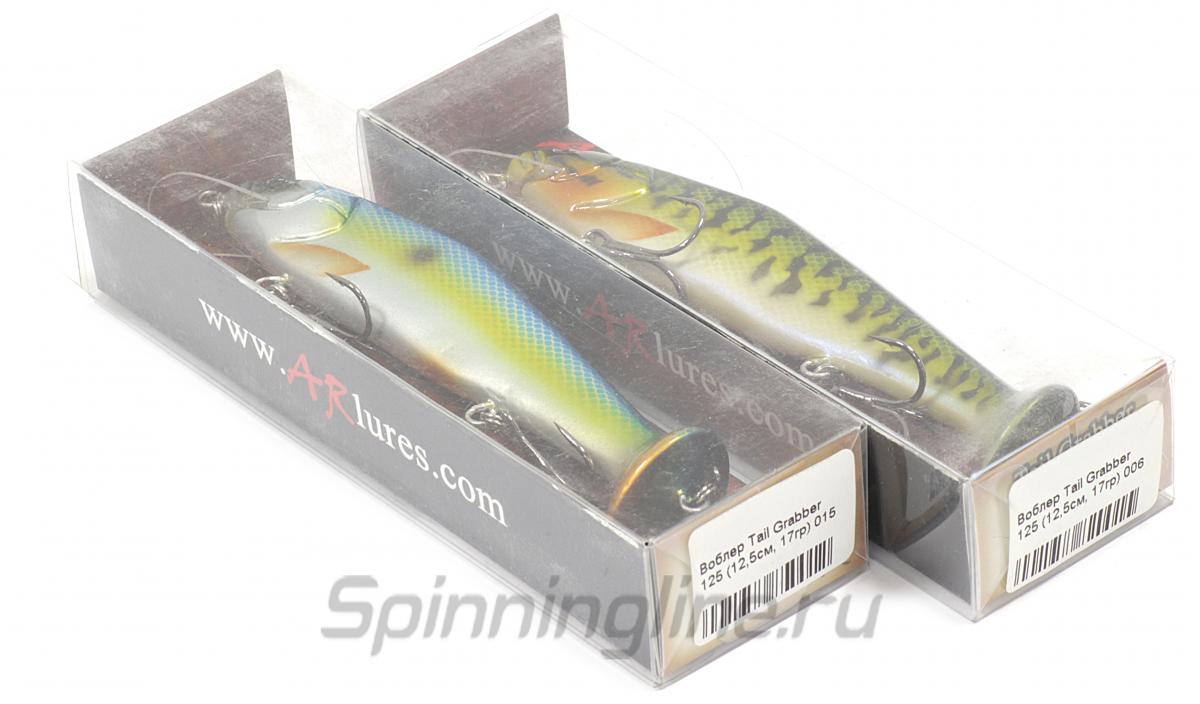 Воблер AR Lures Jerk Bait T 125 015 - Данное фото демонстрирует вид упаковки, а не товара. Товар на фото может отличаться по цвету, комплектации и т.д. Дизайн упаковки может быть изменен производителем 1