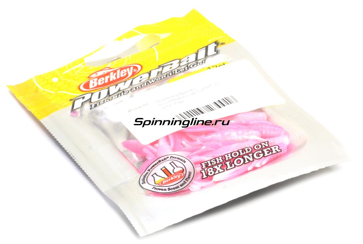 Приманка Berkley PowerBait Power Nymph 30 chart silver fleck - Данное фото демонстрирует вид упаковки, а не товара. Товар на фото может отличаться по цвету, комплектации и т.д. Дизайн упаковки может быть изменен производителем 1