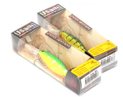 Usami - Воблер Wasabi Shad 95 F-DR 018 - фотография упаковки