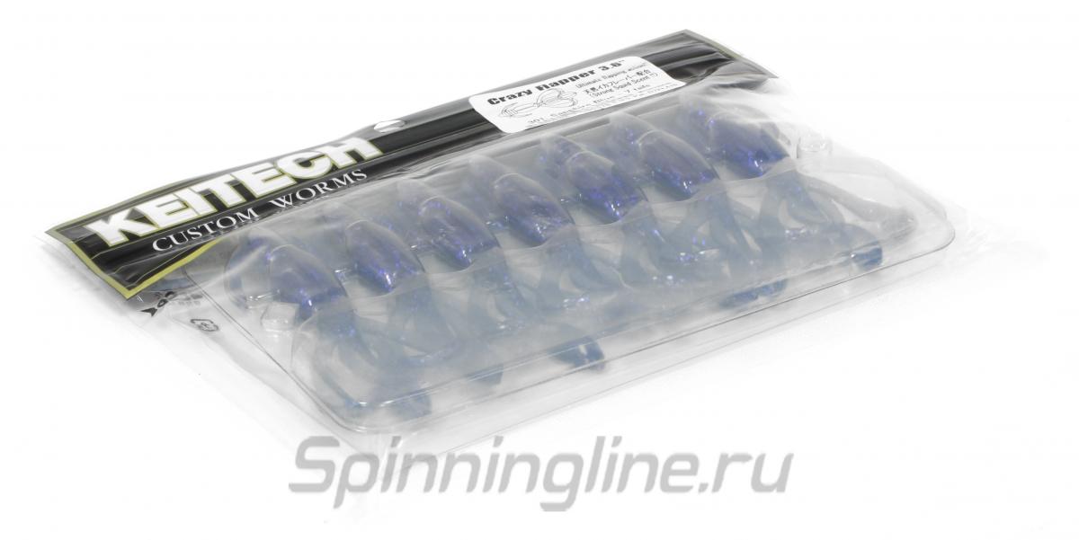 Приманка Keitech Crazy Flapper 3.6" Okeechobee Craw - Данное фото демонстрирует вид упаковки, а не товара. Товар на фото может отличаться по цвету, комплектации и т.д. Дизайн упаковки может быть изменен производителем 1