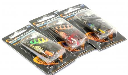 Savage Gear - Блесна Rotex 3 Fluo Orange Silver - фотография упаковки
