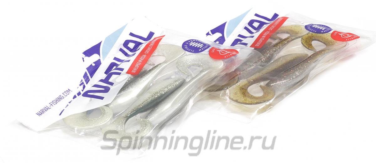 Приманка Narval Curly Swimmer 120 008-Smoky Fish - Данное фото демонстрирует вид упаковки, а не товара. Товар на фото может отличаться по цвету, комплектации и т.д. Дизайн упаковки может быть изменен производителем 1