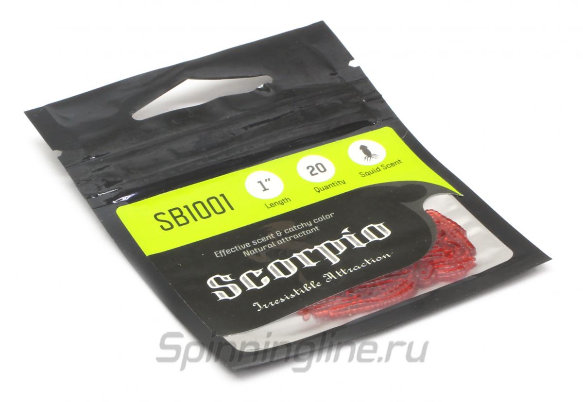 Приманка Scorpio SB1001 25 018 squid - Данное фото демонстрирует вид упаковки, а не товара. Товар на фото может отличаться по цвету, комплектации и т.д. Дизайн упаковки может быть изменен производителем 1