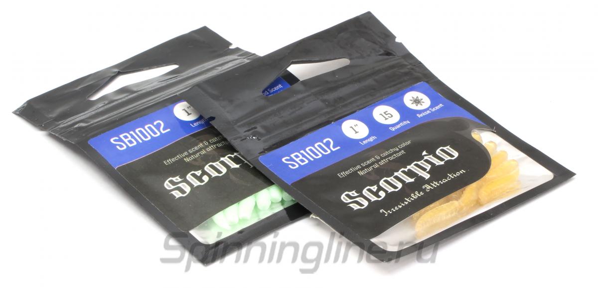 Приманка Scorpio SB1002 150 033 squid - Данное фото демонстрирует вид упаковки, а не товара. Товар на фото может отличаться по цвету, комплектации и т.д. Дизайн упаковки может быть изменен производителем 1