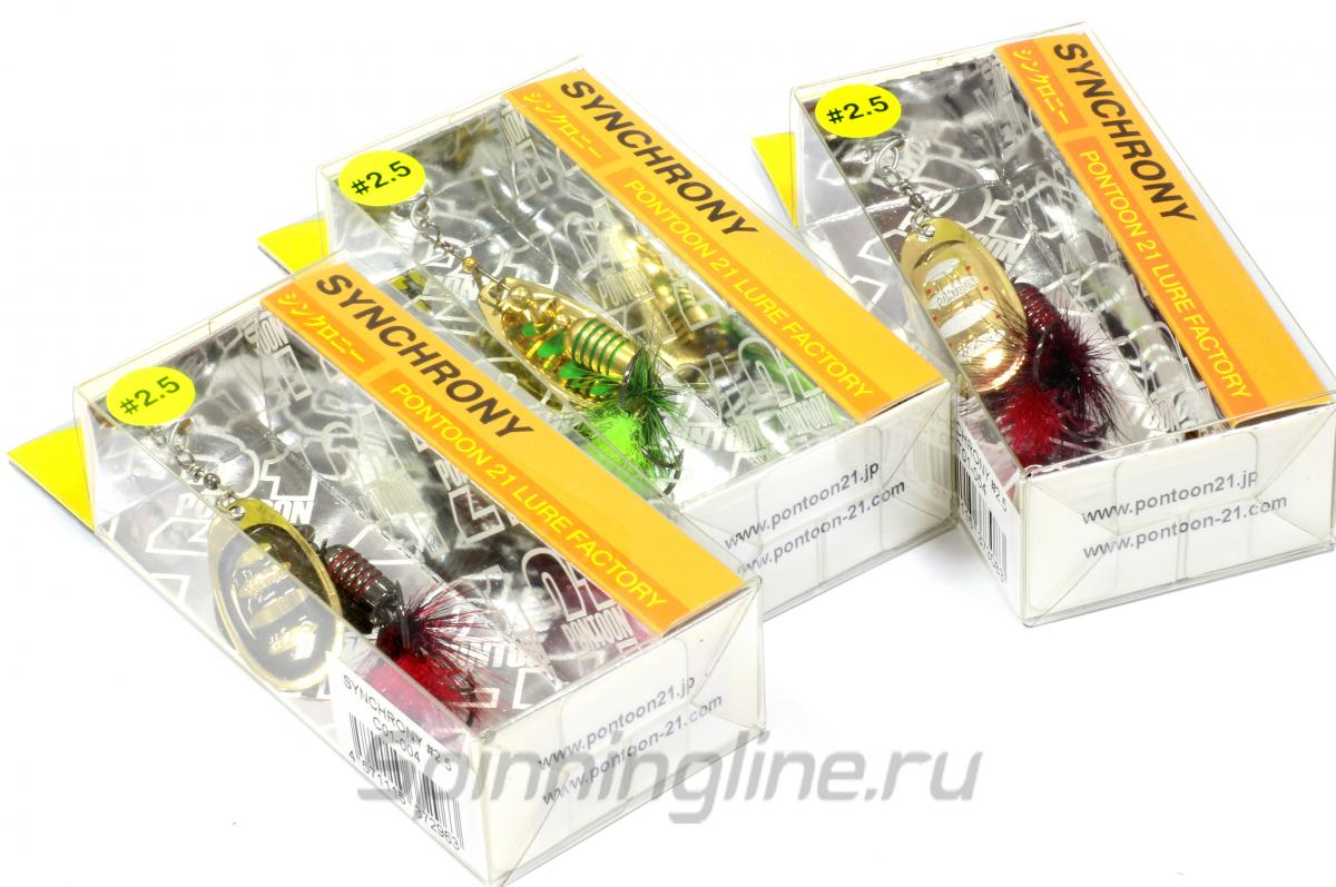 Блесна Synchrony 2 T21-FT1 - фотография упаковки (дизайн упаковки может быть изменен производителем) 1