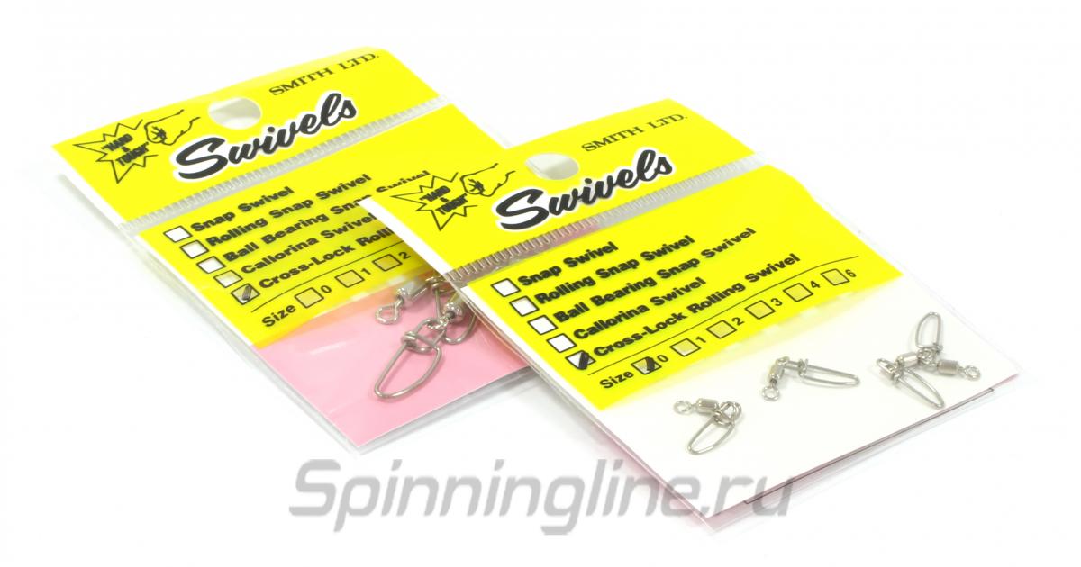 Карабины SMITH Rolling Snap Swivel №0