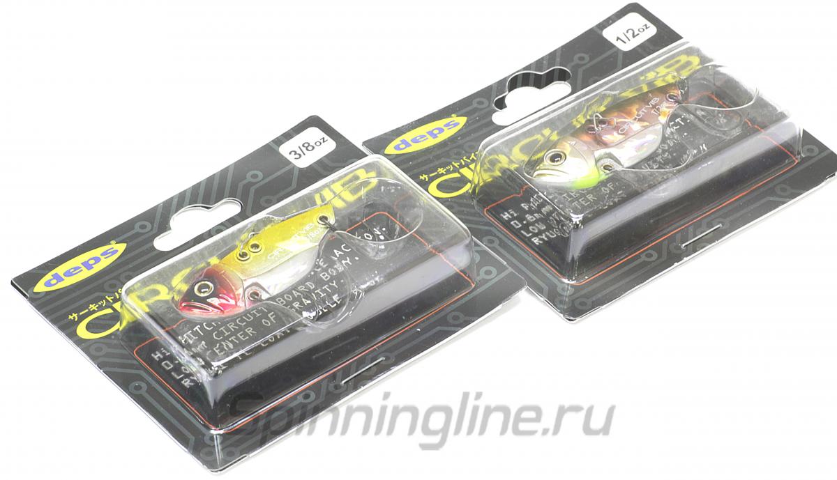Цикада Deps Circuit Vib 1/8oz 11 - Данное фото демонстрирует вид упаковки, а не товара. Товар на фото может отличаться по цвету, комплектации и т.д. Дизайн упаковки может быть изменен производителем 1