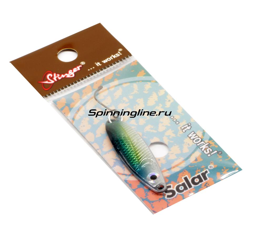 Блесна Stinger Salar 14гр 001 - Данное фото демонстрирует вид упаковки, а не товара. Товар на фото может отличаться по цвету, комплектации и т.д. Дизайн упаковки может быть изменен производителем 1