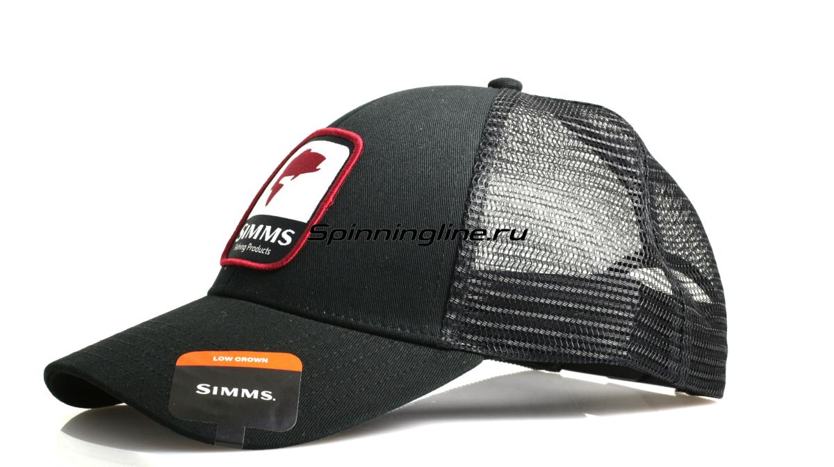 Кепка Simms Patch Trucker Black, арт 