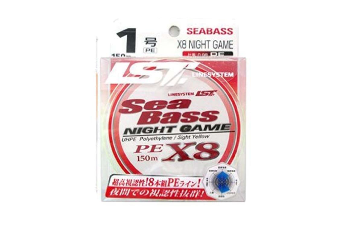 Шнур LineSystem Sea Bass X8 150м 0.6 Night Game