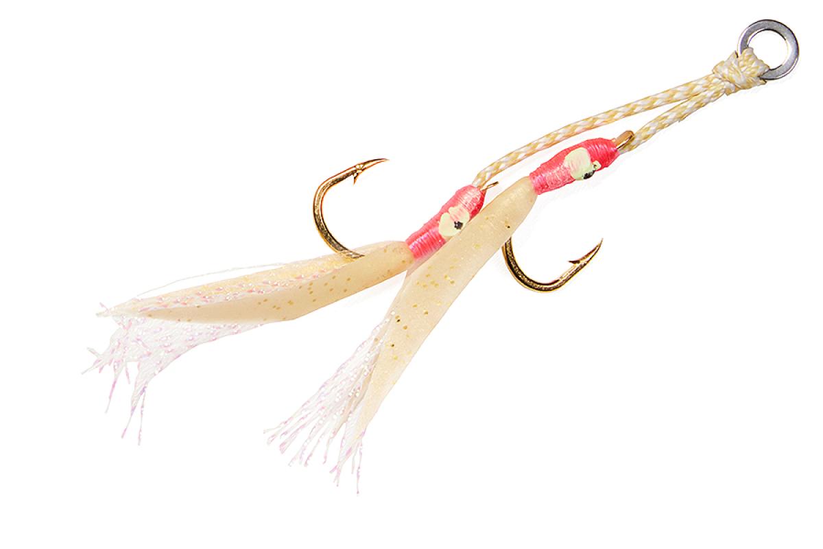 Asari Double Assist Hook Flash Fly M 4