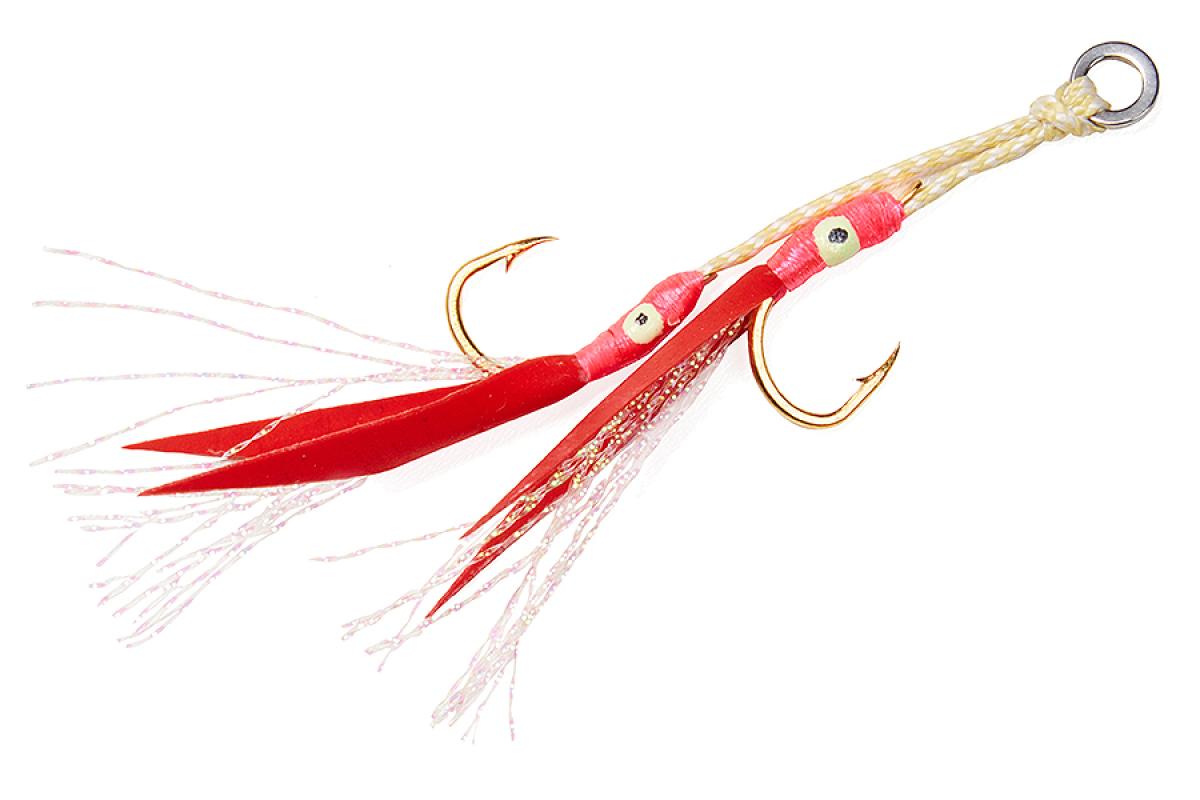  Asari Double Assist Hook Flash Fly M 3