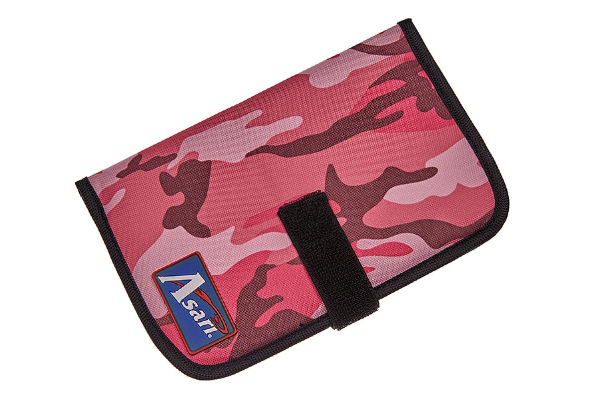 Органайзер Asari Micro Jigging Bag Double 22 pink camouflage